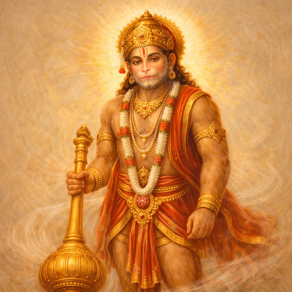 हनुमान जी का ध्यान